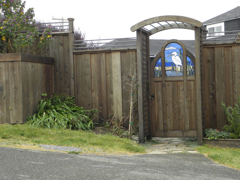 Gate with Arbor